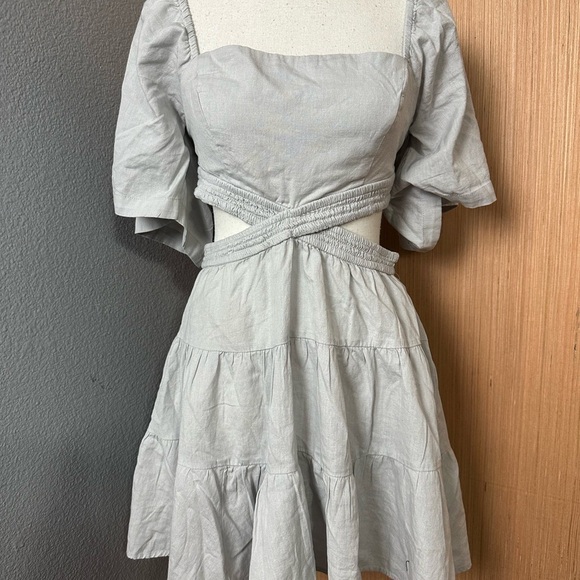 Free People Cross of Sunlight Mini Dress, Size Small (v) - Picture 4 of 10